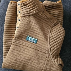 LLBean Airlight Pullover M